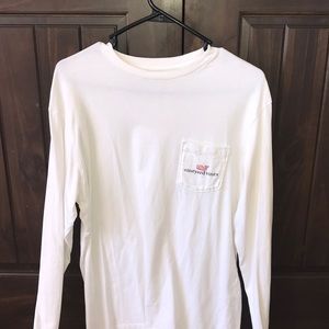 Vineyard vines white long sleeve shirt size (s)